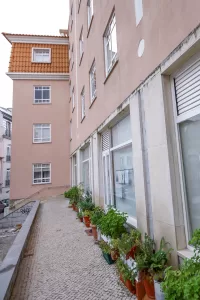 Apartamento Tejo Access ramp to the building photo